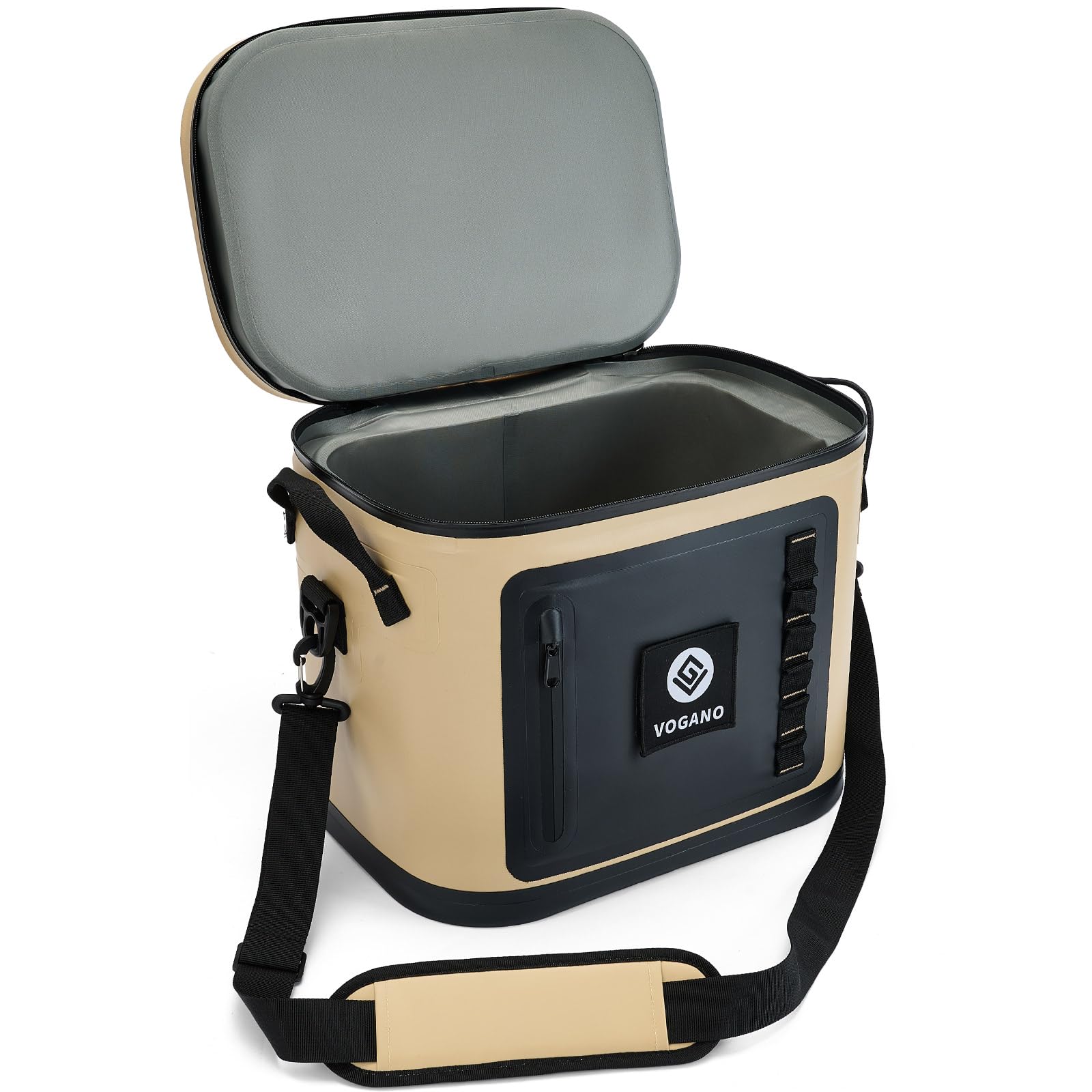 Vogano Soft Cooler suits camping, beach, and city commutes.