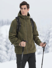 Vokora heated jacket battery USB port enables charging on the move