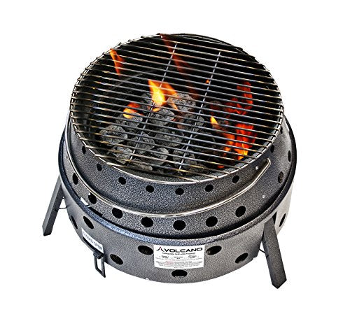 Volcano Grills grill and bake options with Dutch oven and wok versatility.