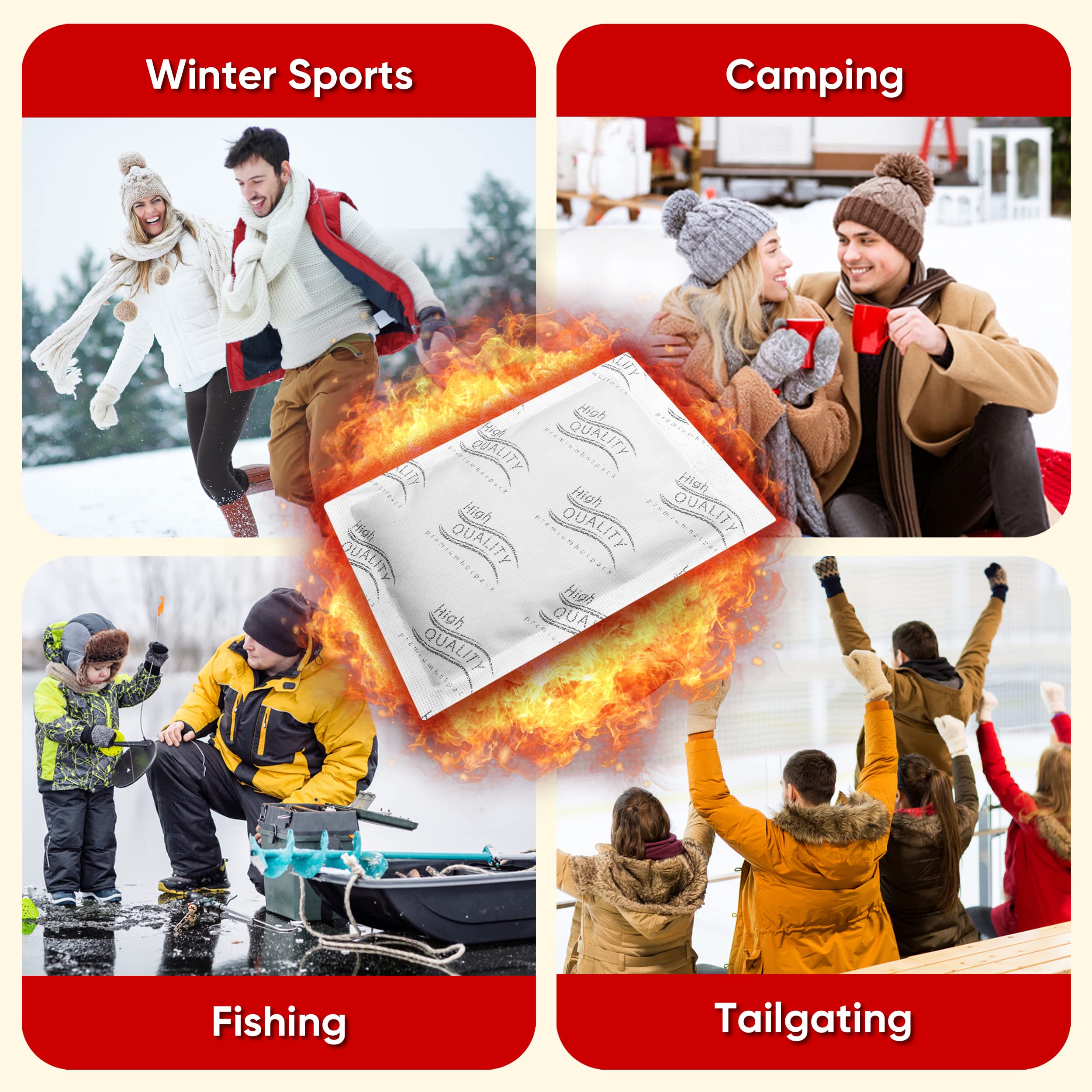 VOLCANO XL hand warmers individually wrapped for convenient everyday warmth.