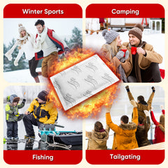 VOLCANO XL hand warmers individually wrapped for convenient everyday warmth.