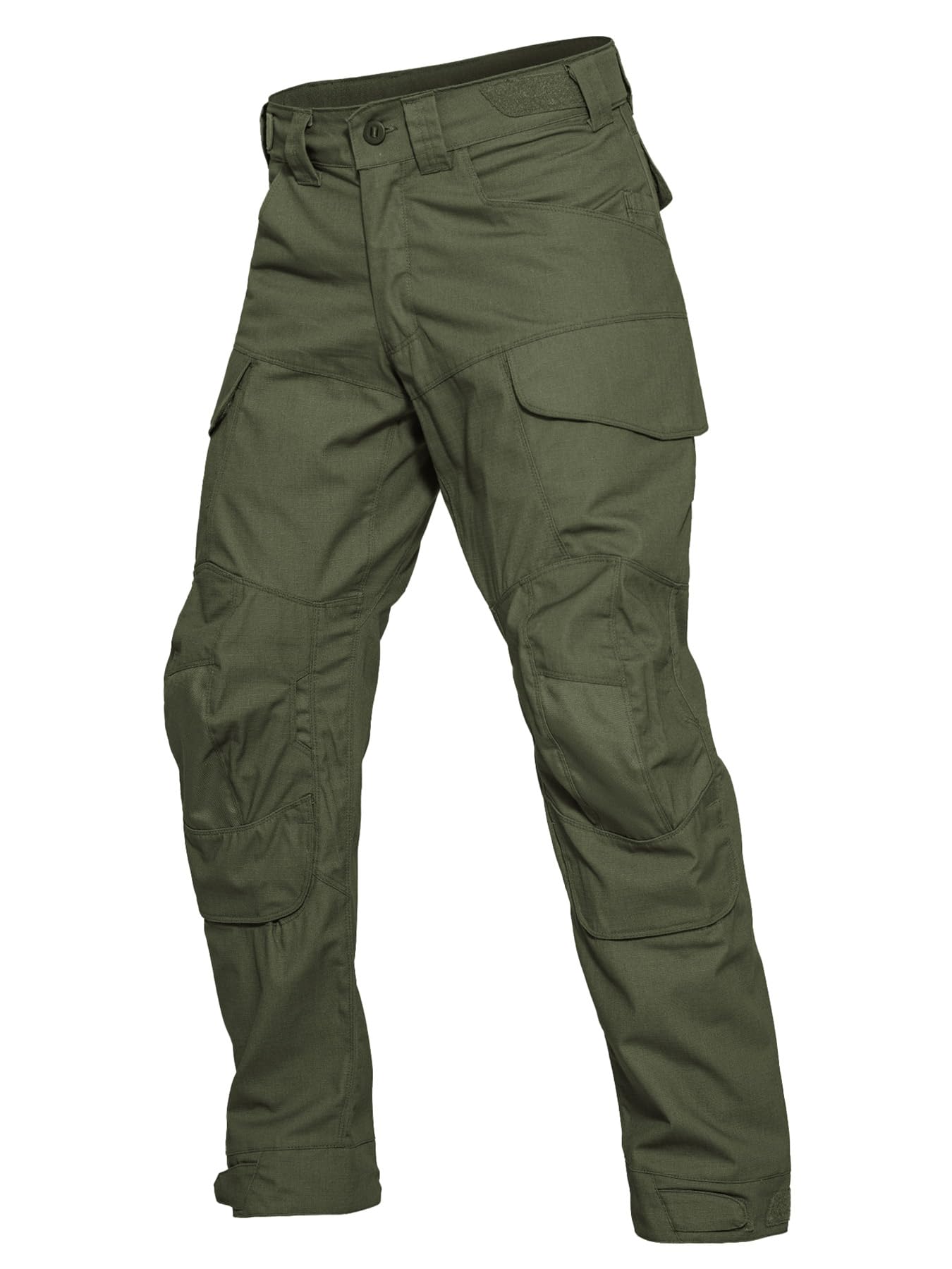 VoLIta tactical pants tear-resistant ripstop fabric on a rugged trail for durability