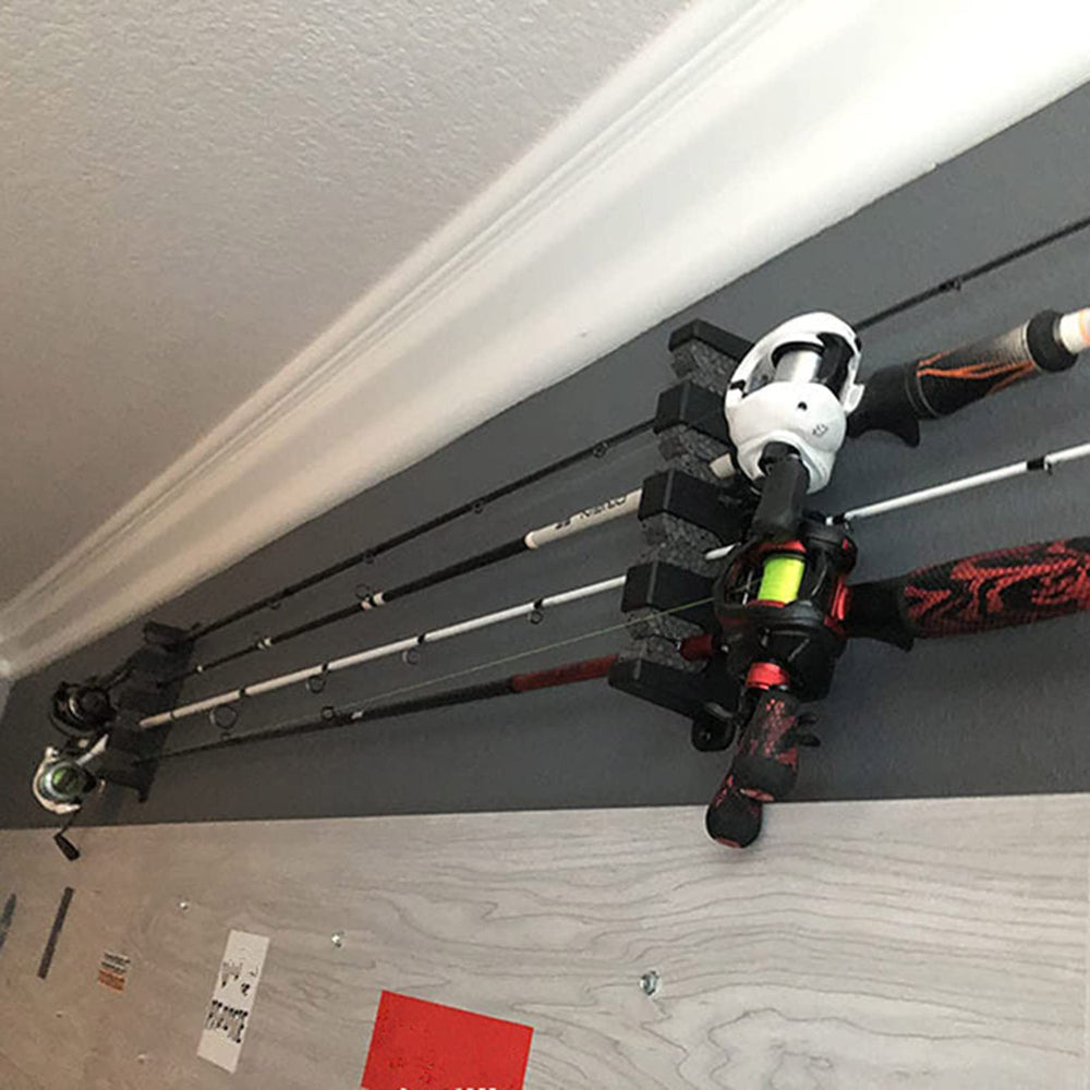 VONNST 4-hole rod storage bracket keeps gear neatly aligned and accessible