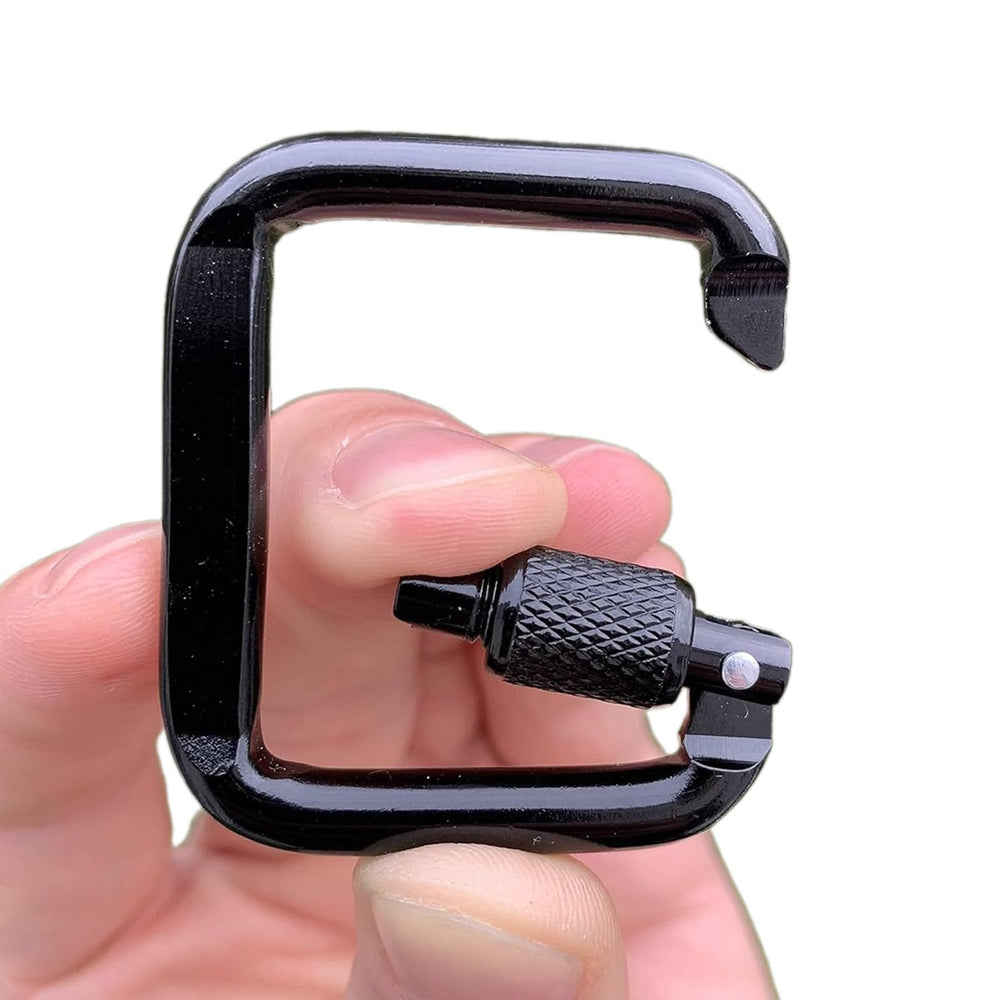 VONNST square carabiner pack showcases sturdy aluminum alloy construction