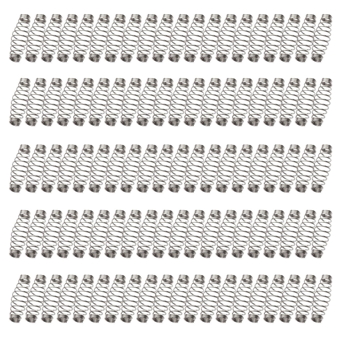VONNST fishhook spring 100pcs close-up showing stainless steel durability for repeated use.