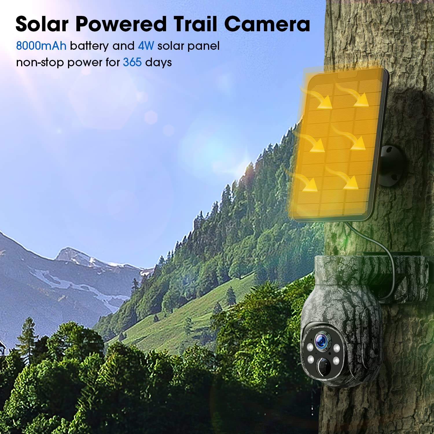 VOOPEAK 4G LTE Trail Camera IP66 outdoor protection for harsh environments