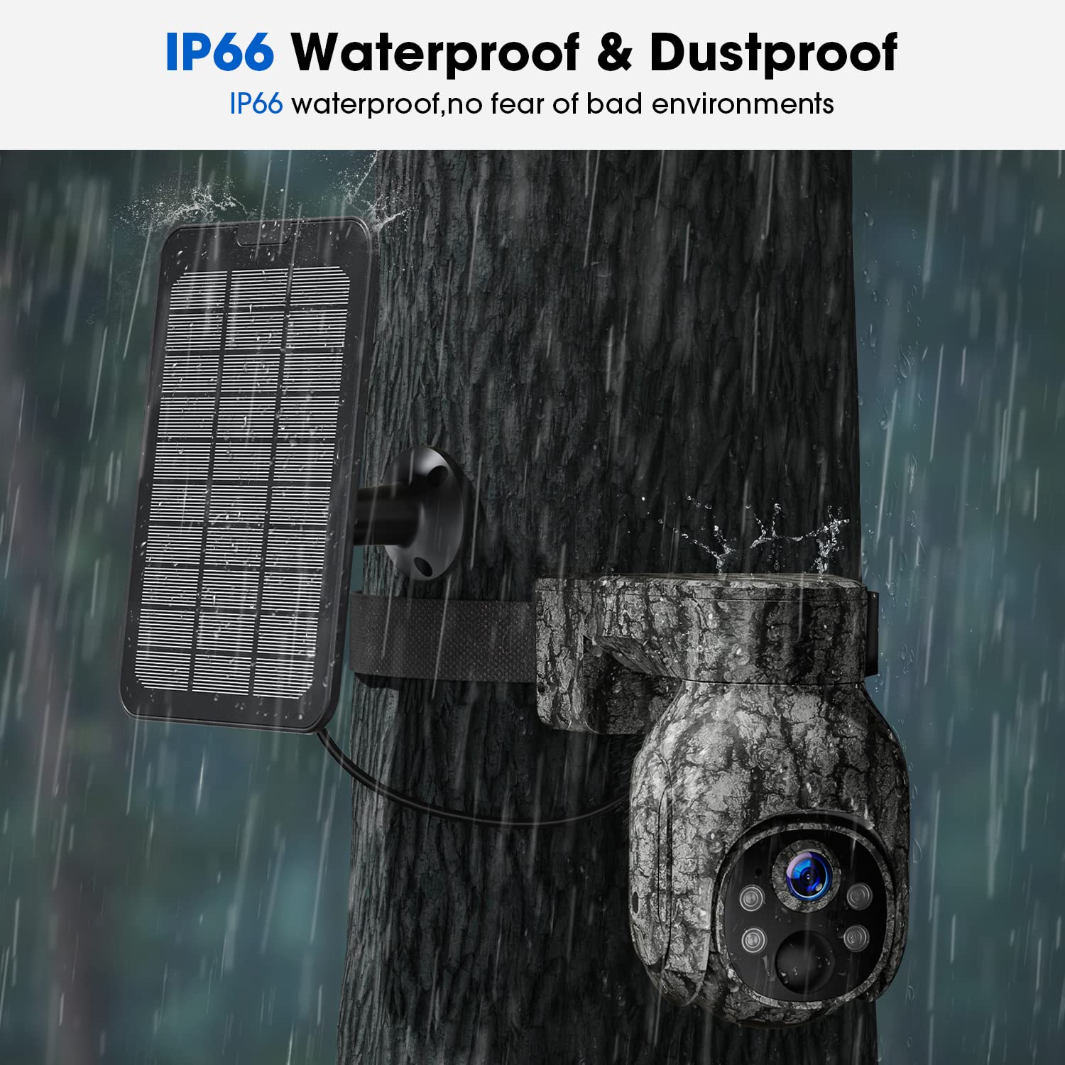 VOOPEAK 4G LTE Trail Camera SIM card and app usage showing remote viewing and storage options