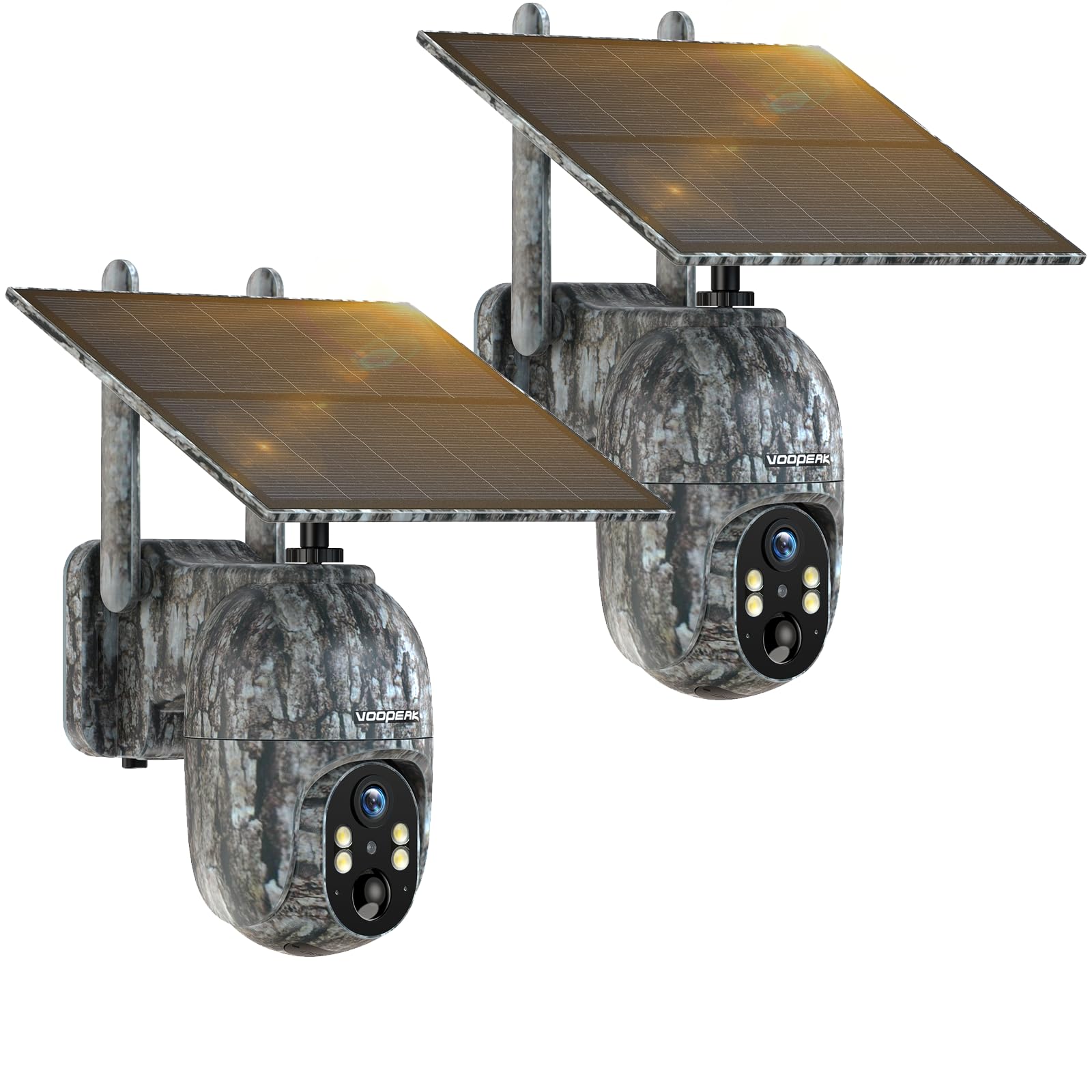 VOOPEAK front view 4G LTE trail camera highlighting compact rugged design for field scouting