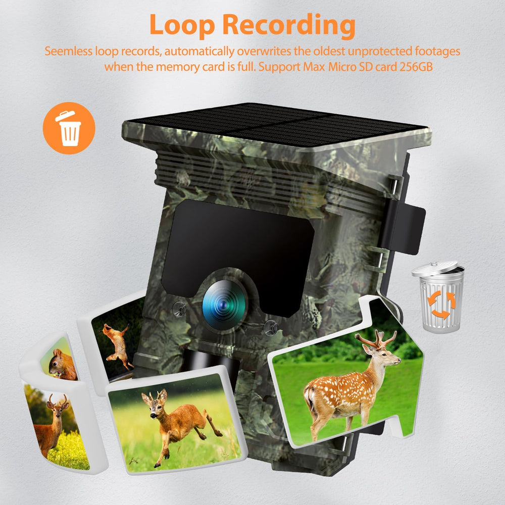 VOOPEAK WiFi Trail Camera app control eases remote previewing