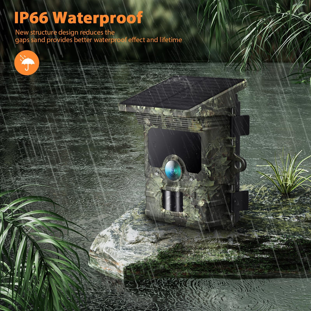 VOOPEAK WiFi Trail Camera IP66 durability withstands harsh weather