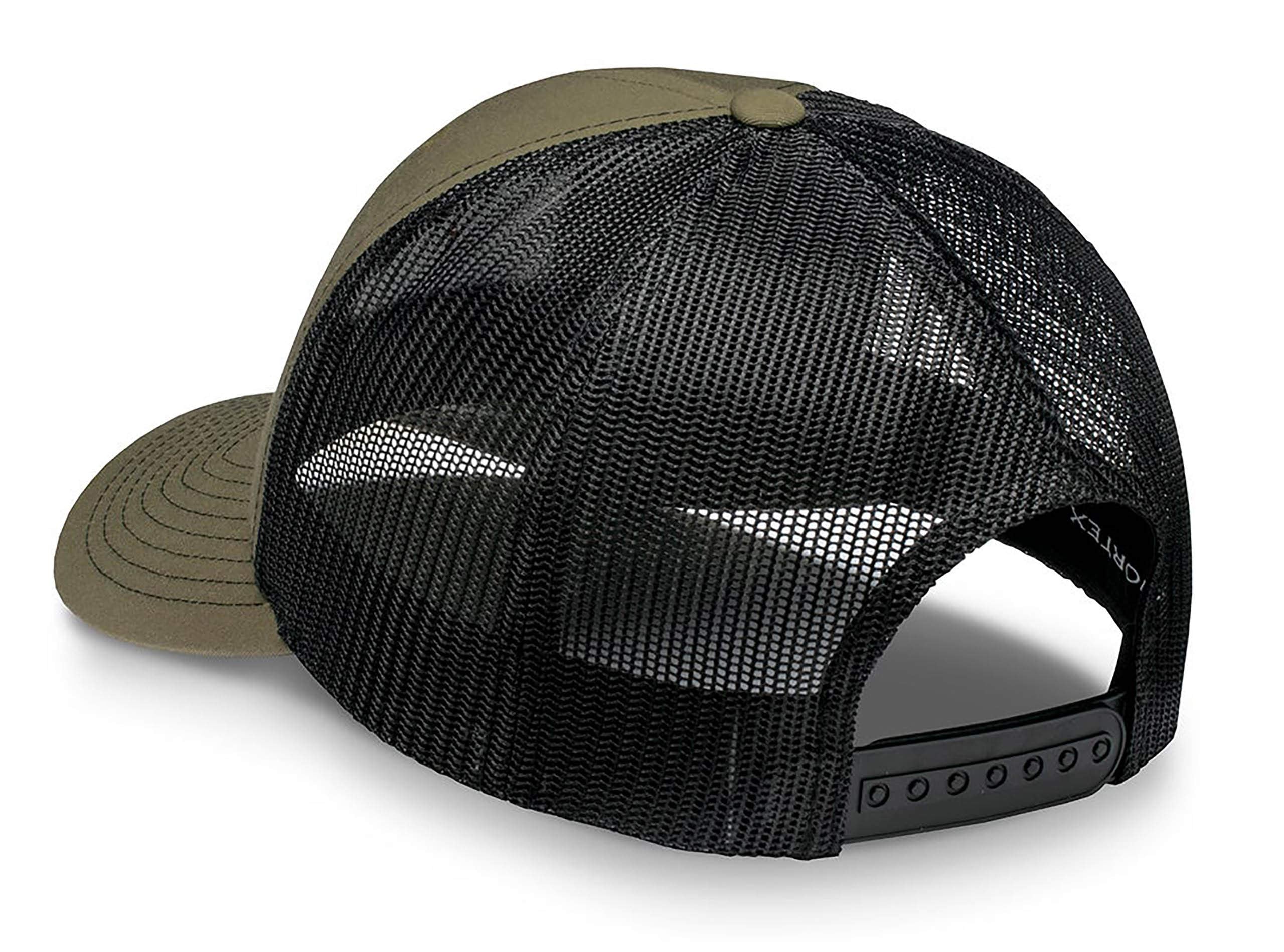Vortex Barneveld 608 Snapback Cap Green adjustable snapback ensures a personalized fit.