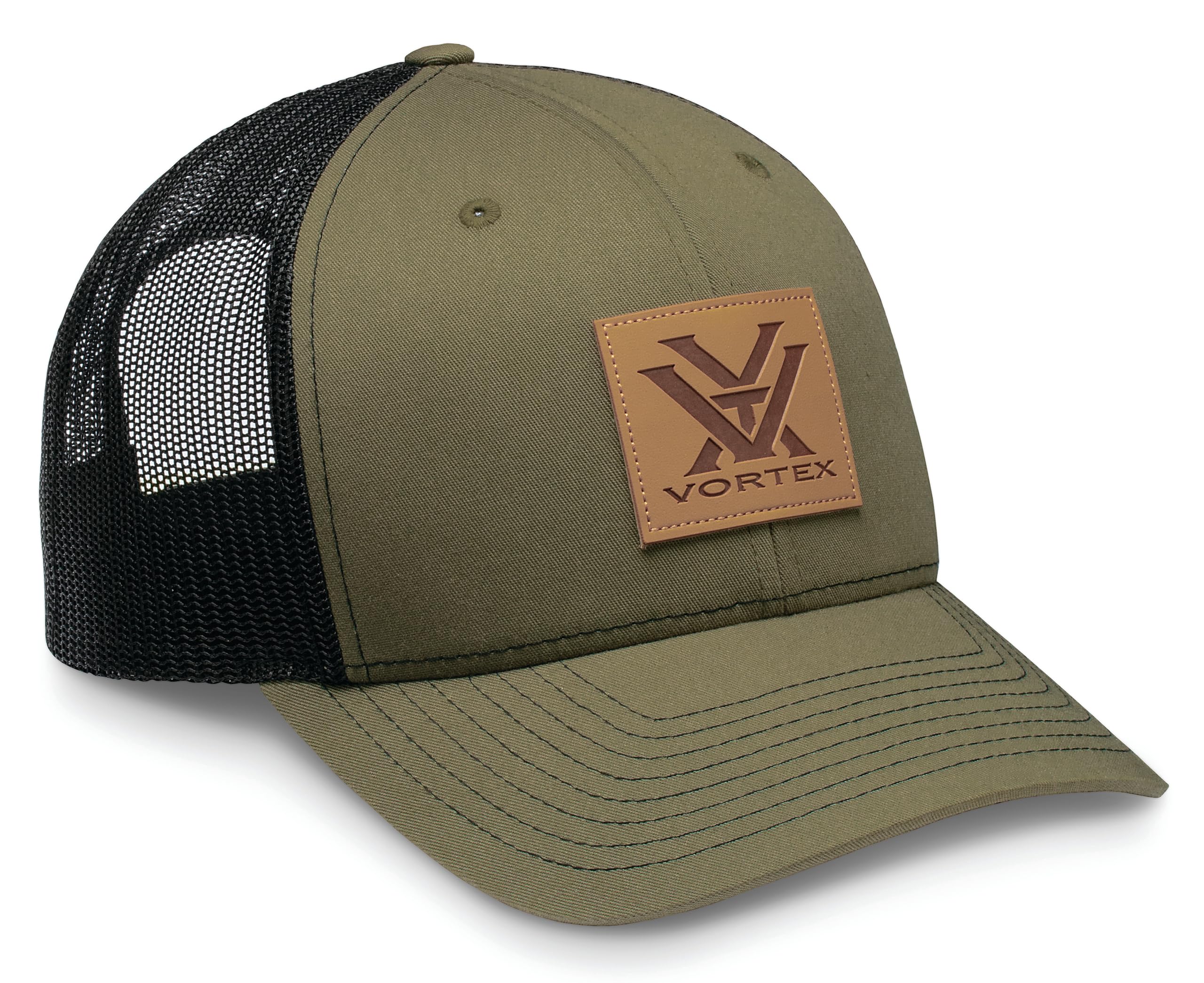 Vortex Barneveld 608 Snapback Cap Green mesh back highlights breathability for warm days.