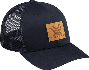 Vortex Barneveld 608 navy adjustable-snapback demonstrates customizable fit for all-day wear.