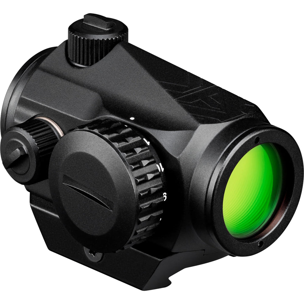 Vortex Crossfire Gen II green dot with versatile illumination settings.
