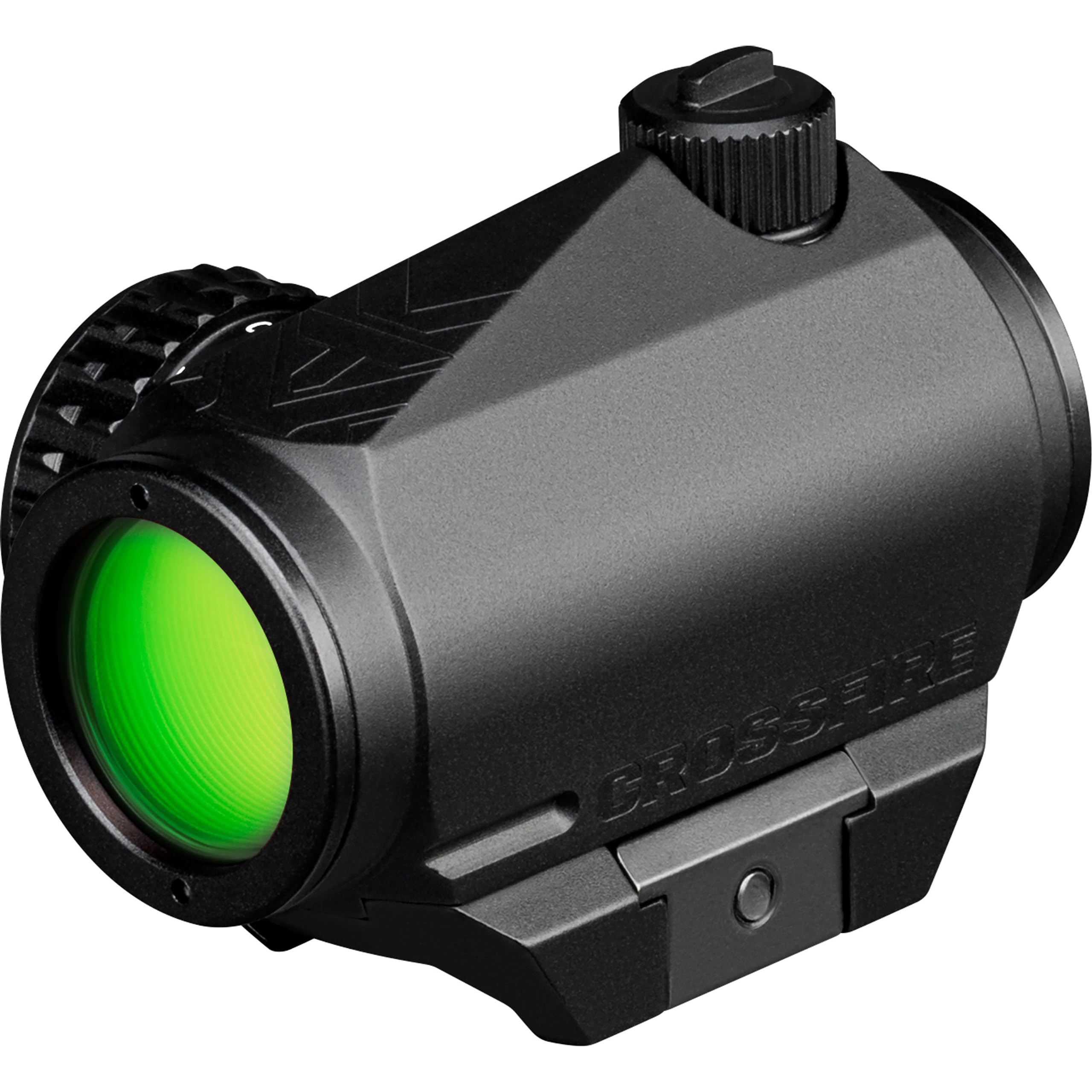 Vortex Crossfire Gen II close-up shows windage turrets for precise zeroing.