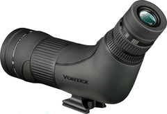Vortex Crossfire HD spotting scope angled sunshade reduces glare