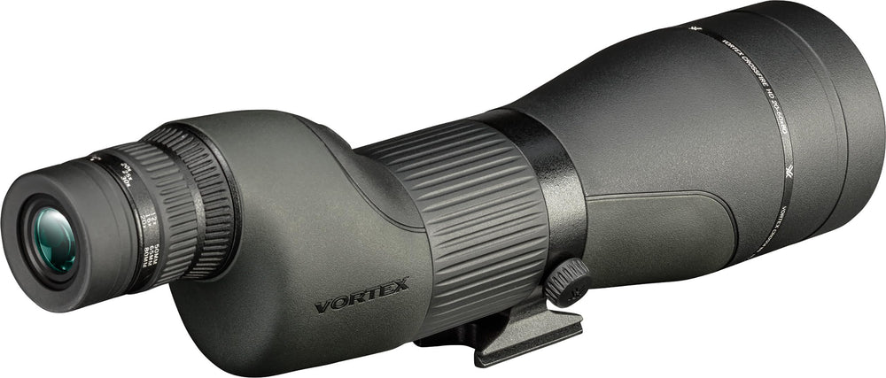 Vortex Crossfire HD adjustable eyecups deliver comfortable viewing with eyewear.