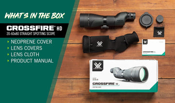 Vortex Crossfire HD nitrogen-purged design keeps optics fog-free in challenging conditions.