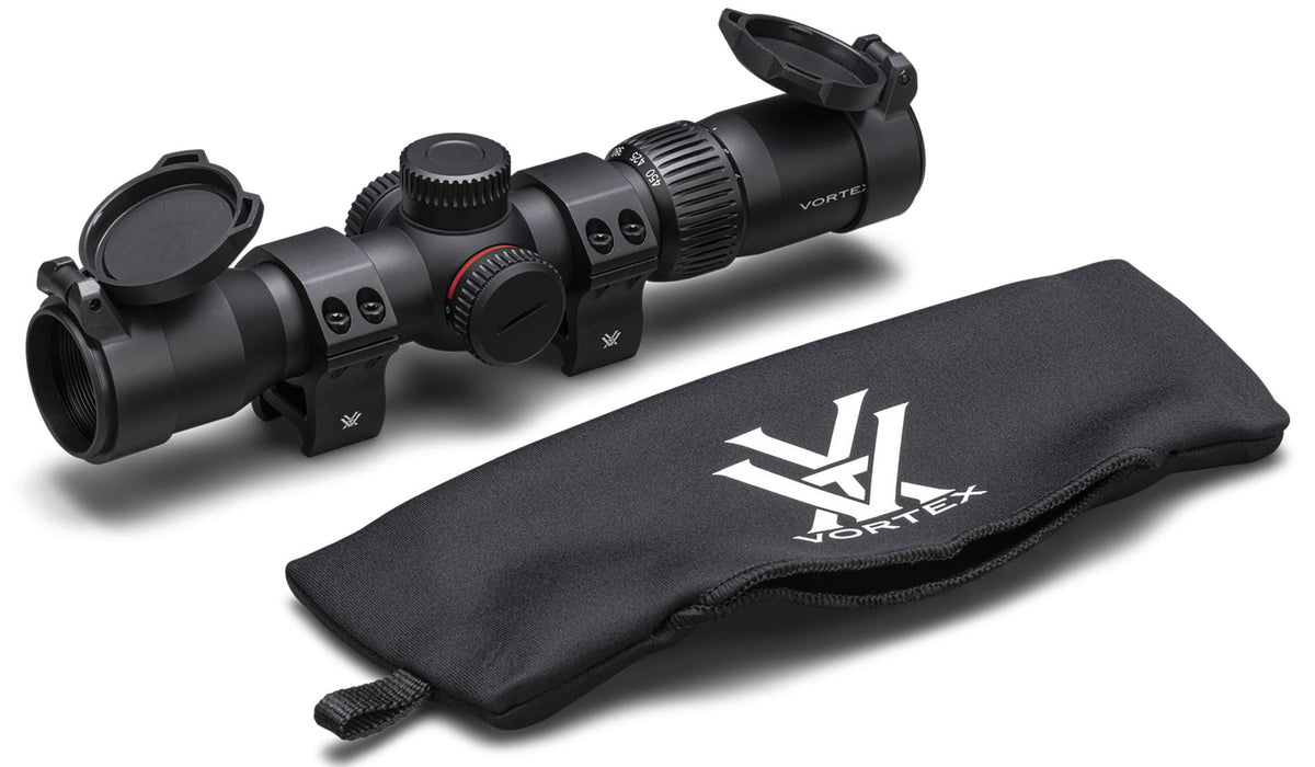 Vortex Crossfire II 2-7x32 scope kit image—rugged build for all-light crossbow hunting.