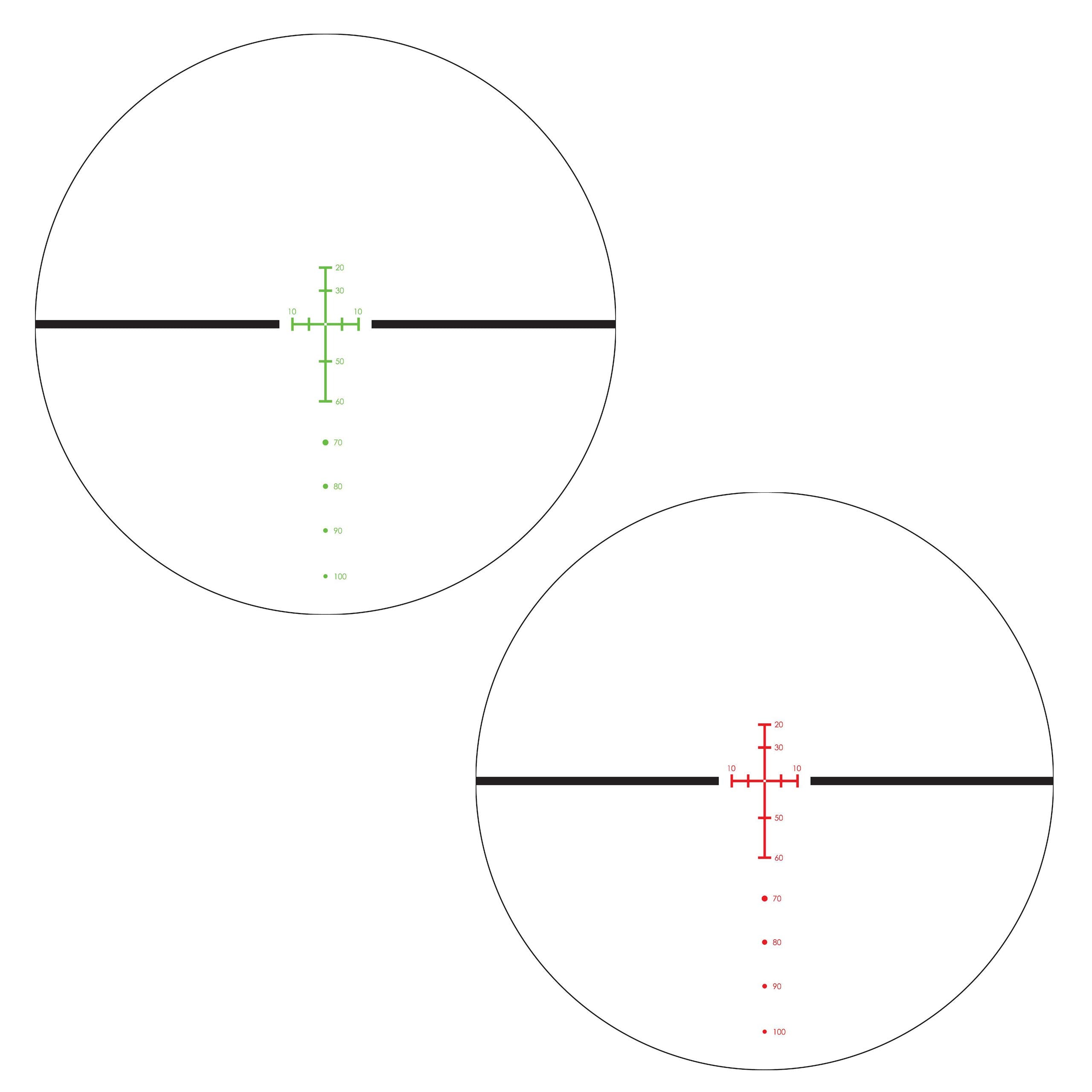 Vortex Crossfire II wide field image—versatile view for diverse shooting scenarios.