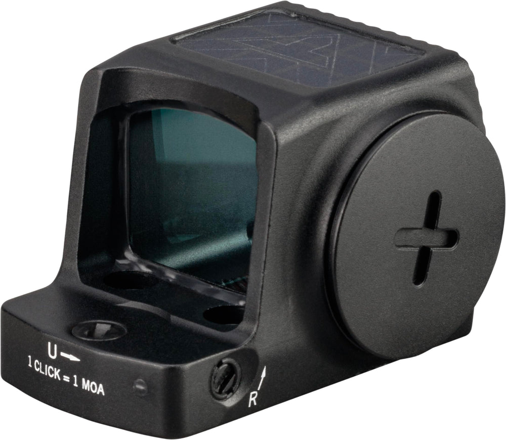 Vortex Defender-ST multi-reticle illustrations show dot and circle options.