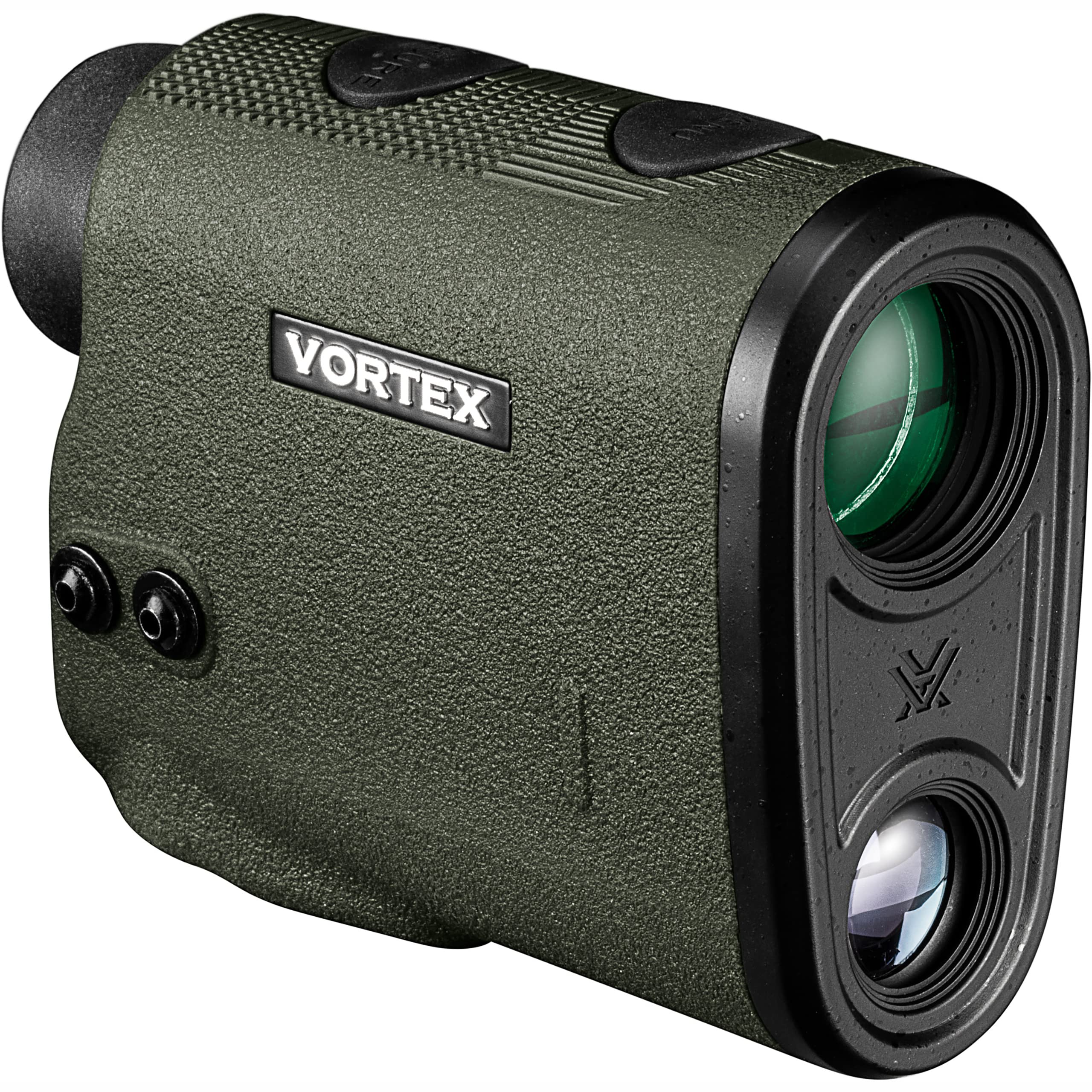 Vortex Diamondback HD 2000 rangefinder front view shows rugged field-ready build
