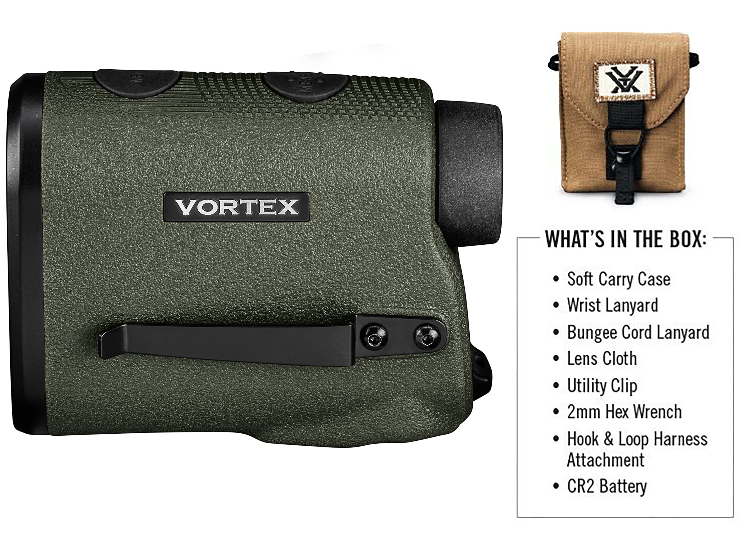 Vortex Diamondback HD 2000 in-field use with two modes for versatile ranging