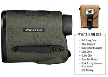 Vortex Diamondback HD 2000 in-field use with two modes for versatile ranging