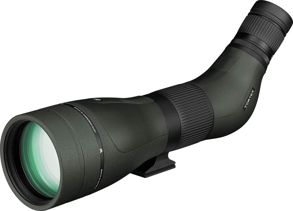 Vortex Diamondback HD eyecups adjustable for comfortable viewing with or without glasses.