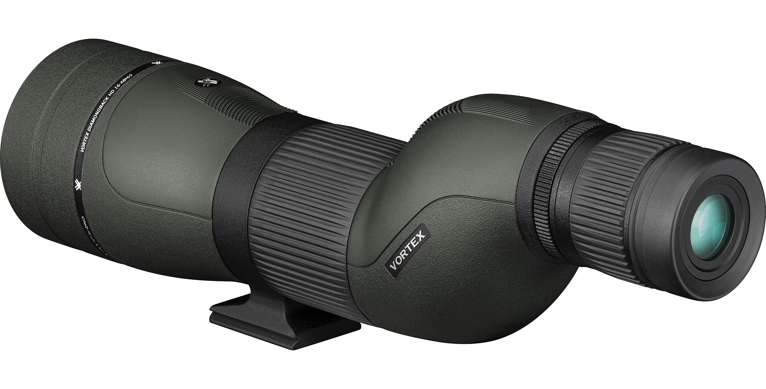 Vortex Diamondback HD eyecups adjust for glasses wearers during long viewing.
