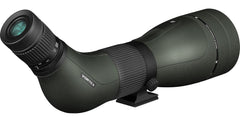 Vortex Diamondback HD sunshade protecting the lens from glare and rain.