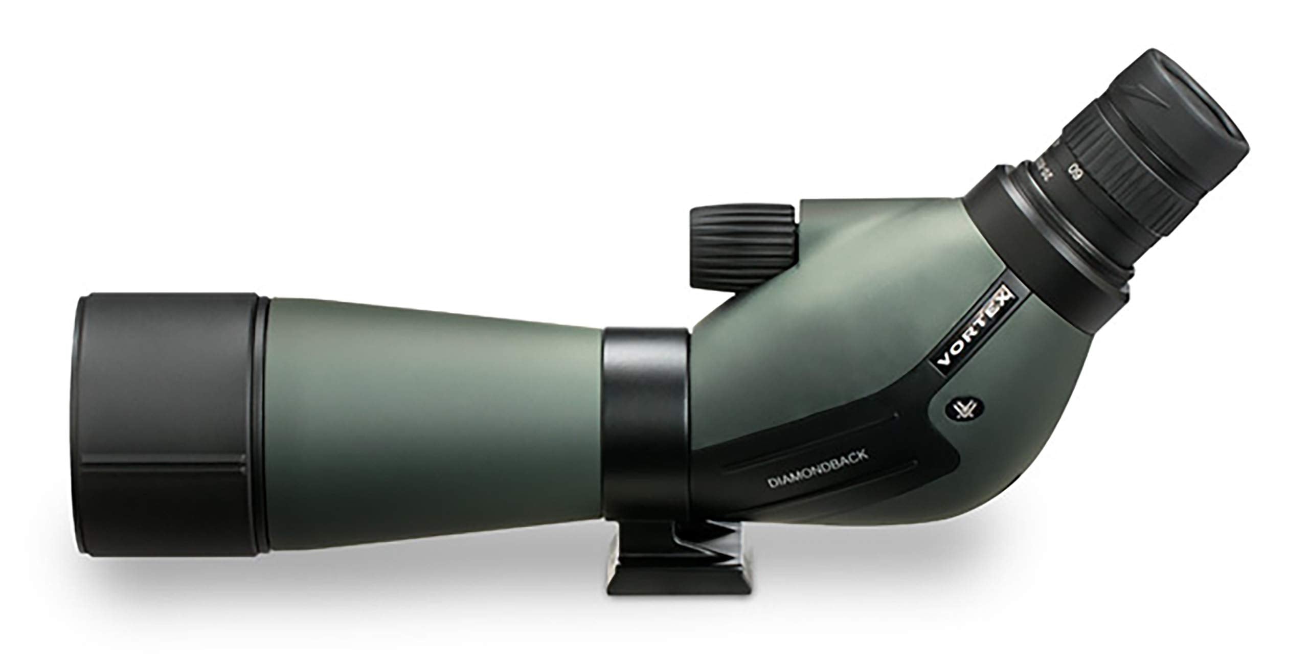 Vortex Diamondback eyepiece close-up with smooth focus and zoom control