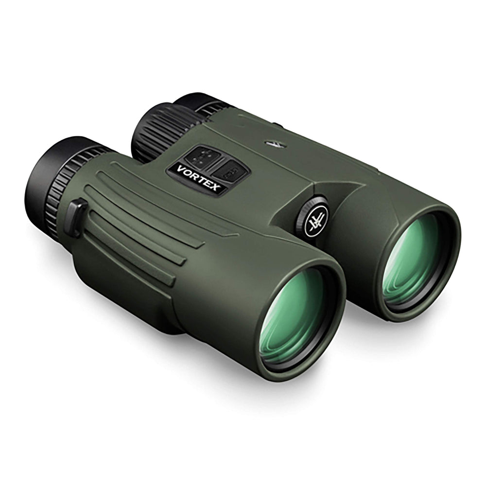 Vortex Fury HD 5000 binoculars with left controls enable fast one-handed adjustments.