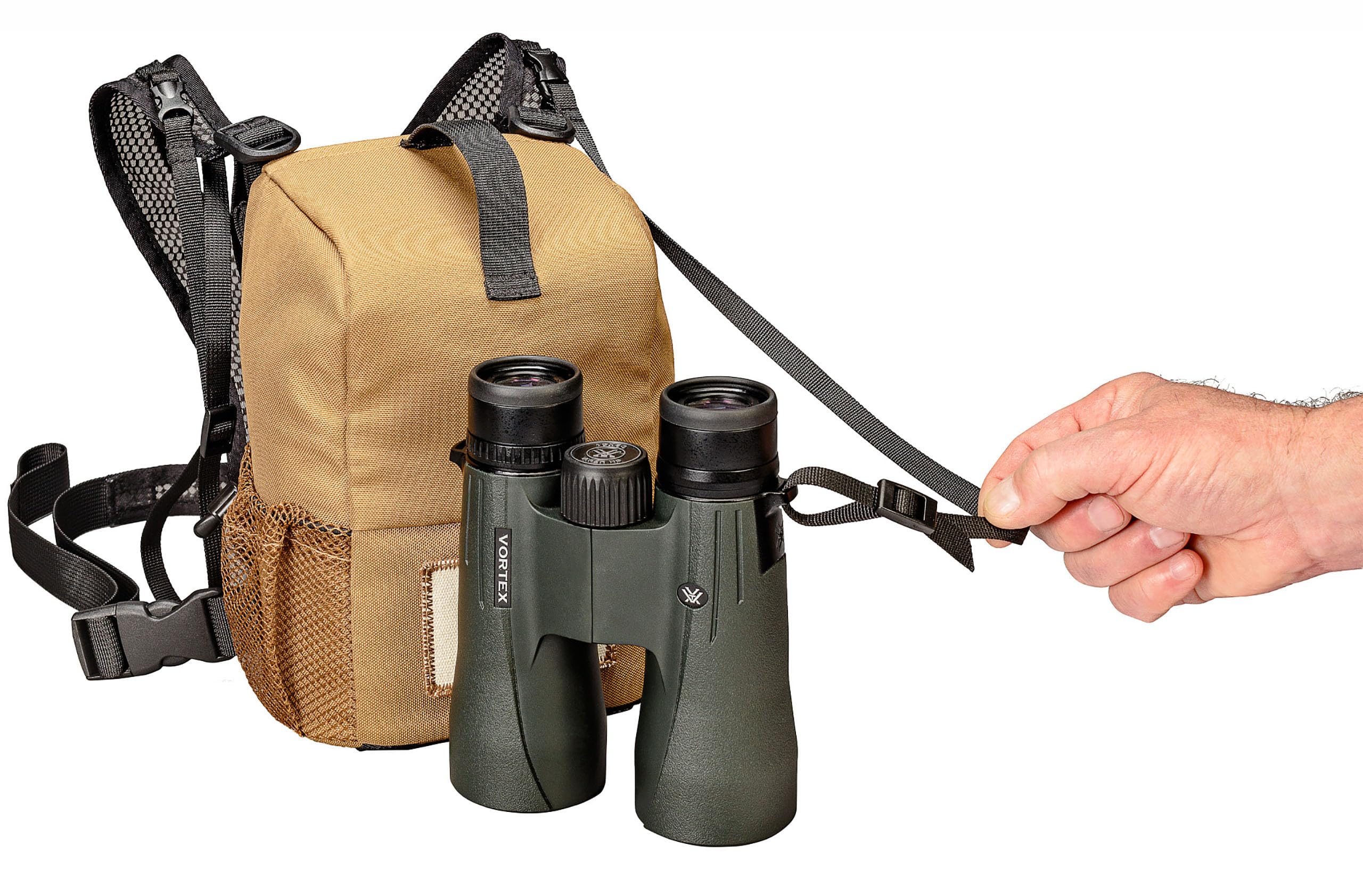 Vortex GlassPak material closeup emphasizes rugged, weather-ready construction