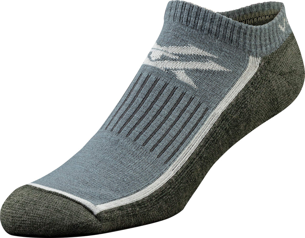 Vortex Men's Main Trail Everyday No-Show Socks in Kalamata offer all-day comfort and versatility.