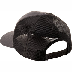 Back view of Vortex Optics Red Alert Snap Back Cap in Charcoal showing snapback