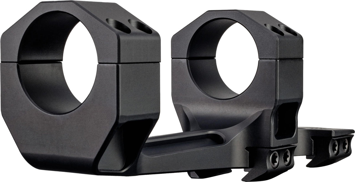 Vortex precision extended cantilever mount on 30mm rail improves setup and eye relief.
