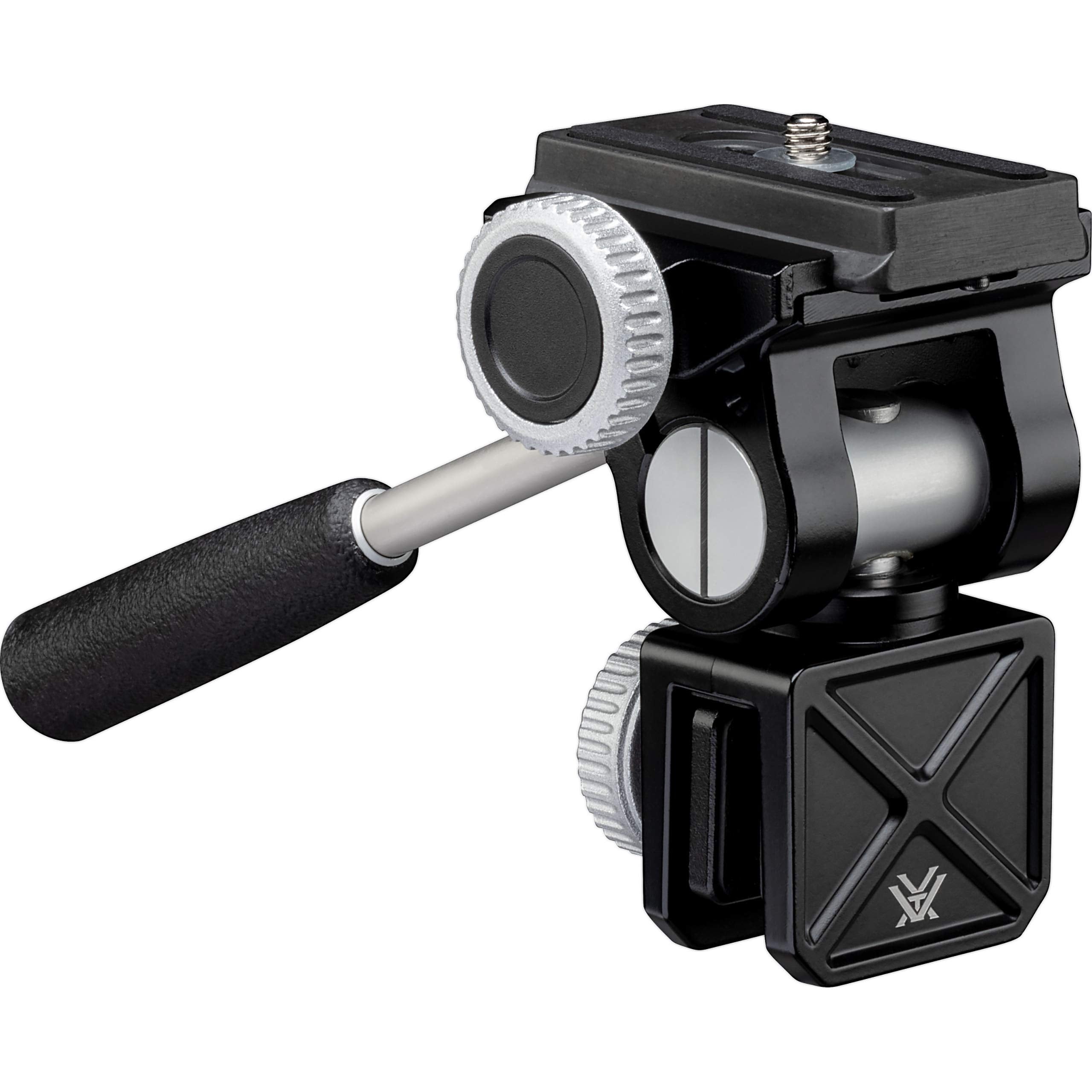 Vortex Pro Car Window Mount on vehicle window enables hands-free viewing of wildlife.