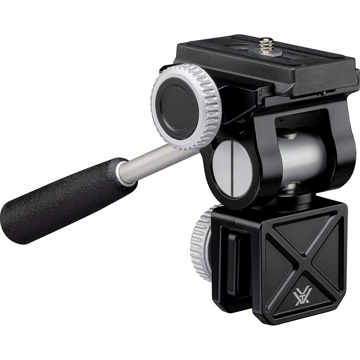 Vortex Pro Car Window Mount on vehicle window enables hands-free viewing of wildlife.