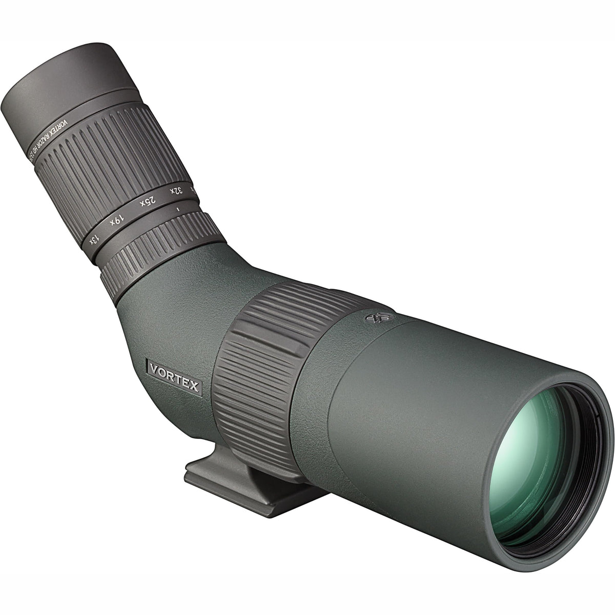 Vortex Razor HD angled body shows a compact, pack-friendly design for field scouting.