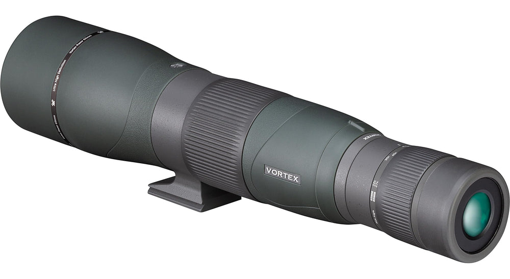 Vortex Razor HD built-in sunshade reduces glare for daytime glassing.