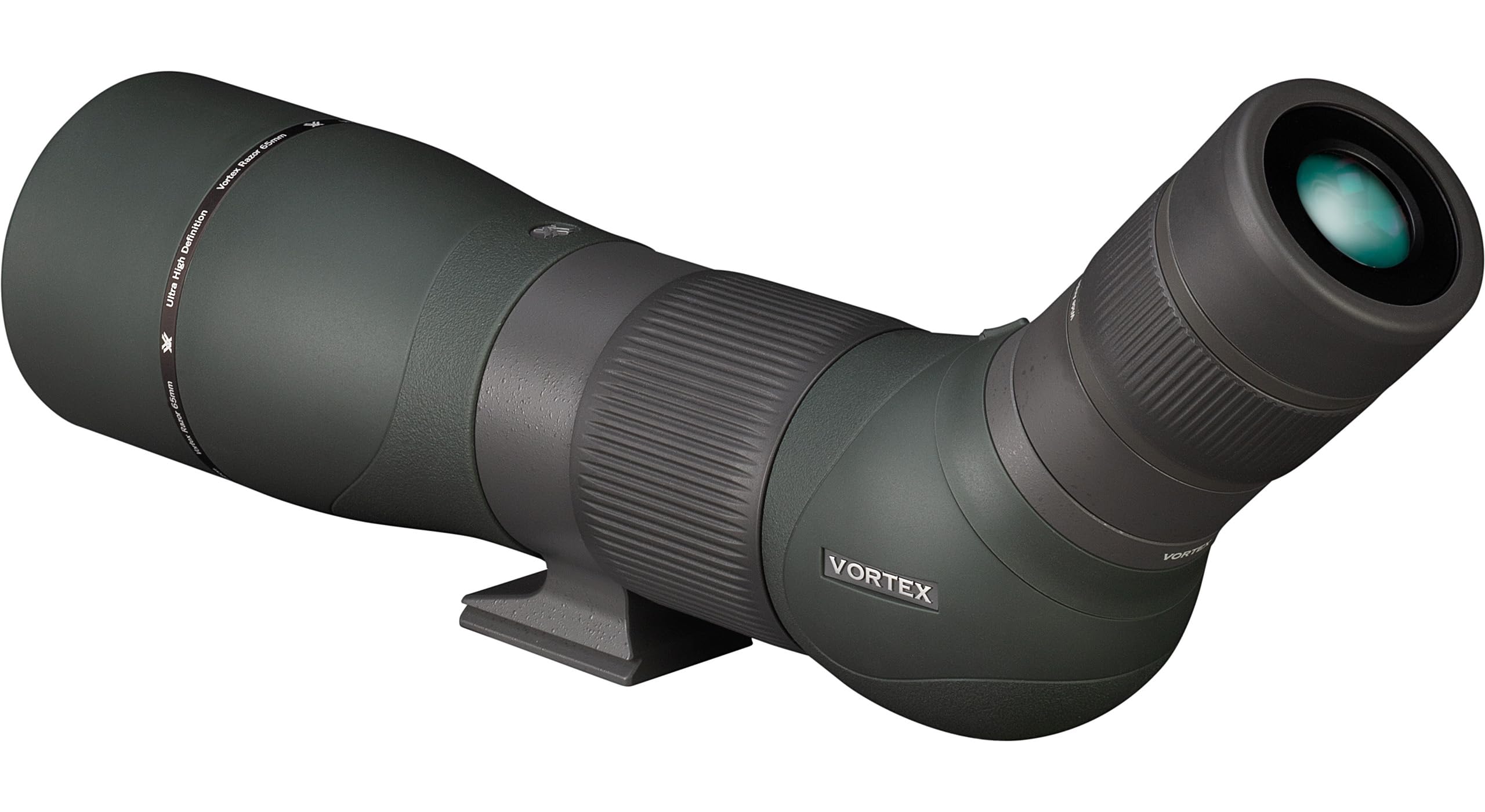 Vortex Razor HD spotting scope eyecup focus adjusted for comfortable eye relief