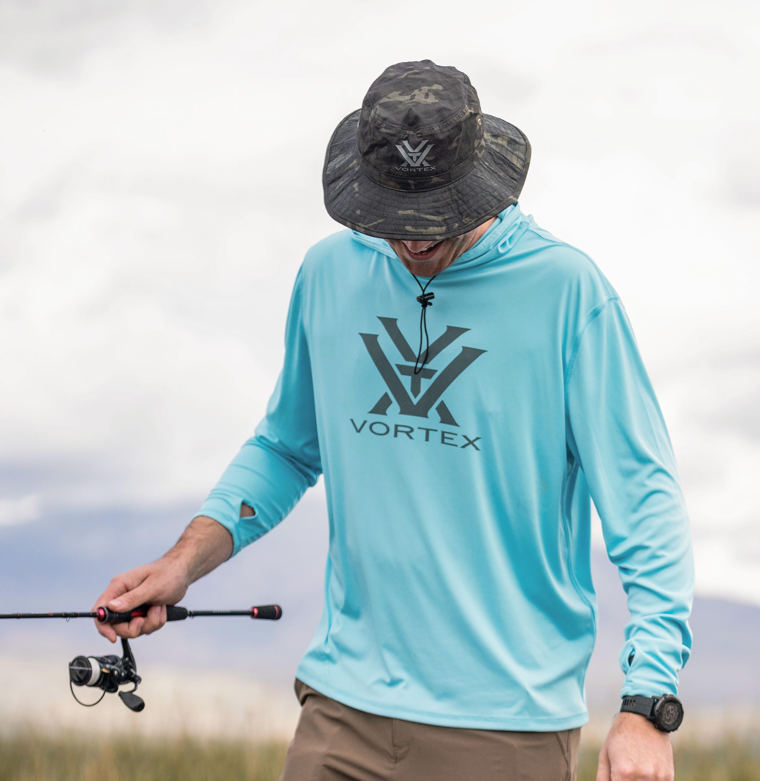 Vortex Shade Country Bucket Hat care instructions: hand wash and air dry to maintain shape.
