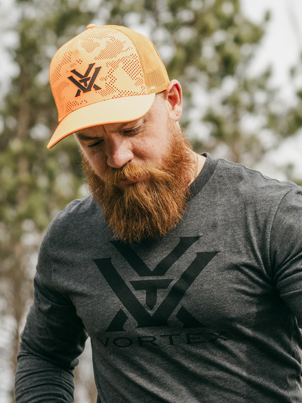 Vortex Through and Through Camo Cap care instructions help preserve color and shape.