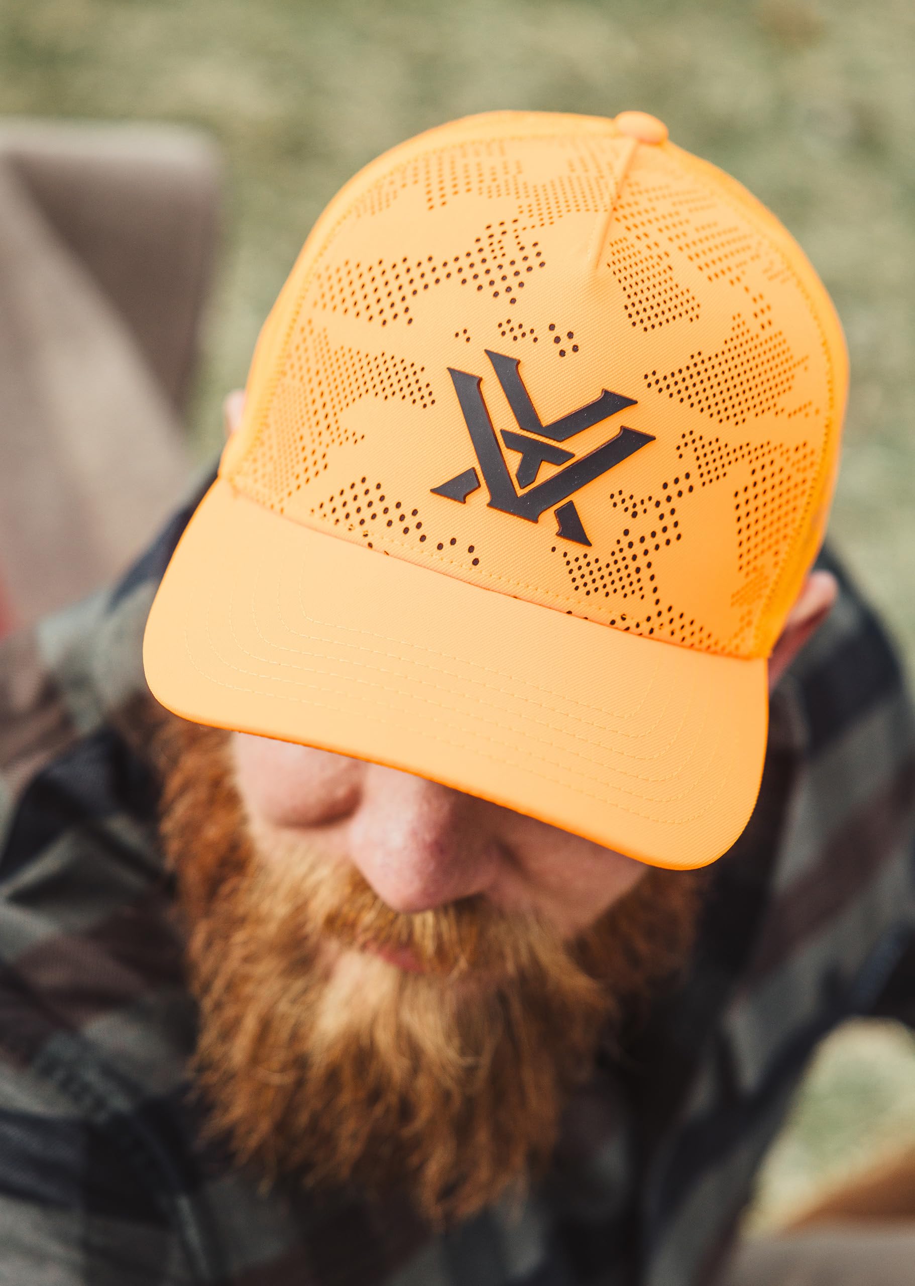 Vortex Through and Through Camo Cap moisture-wicking sweatband keeps you dry.