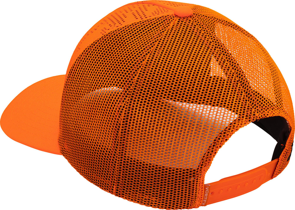 Vortex Through and Through Camo Cap perforated front delivers breathable comfort.