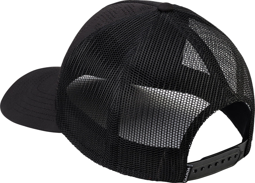 Perforated front panel provides breathable comfort during activity.