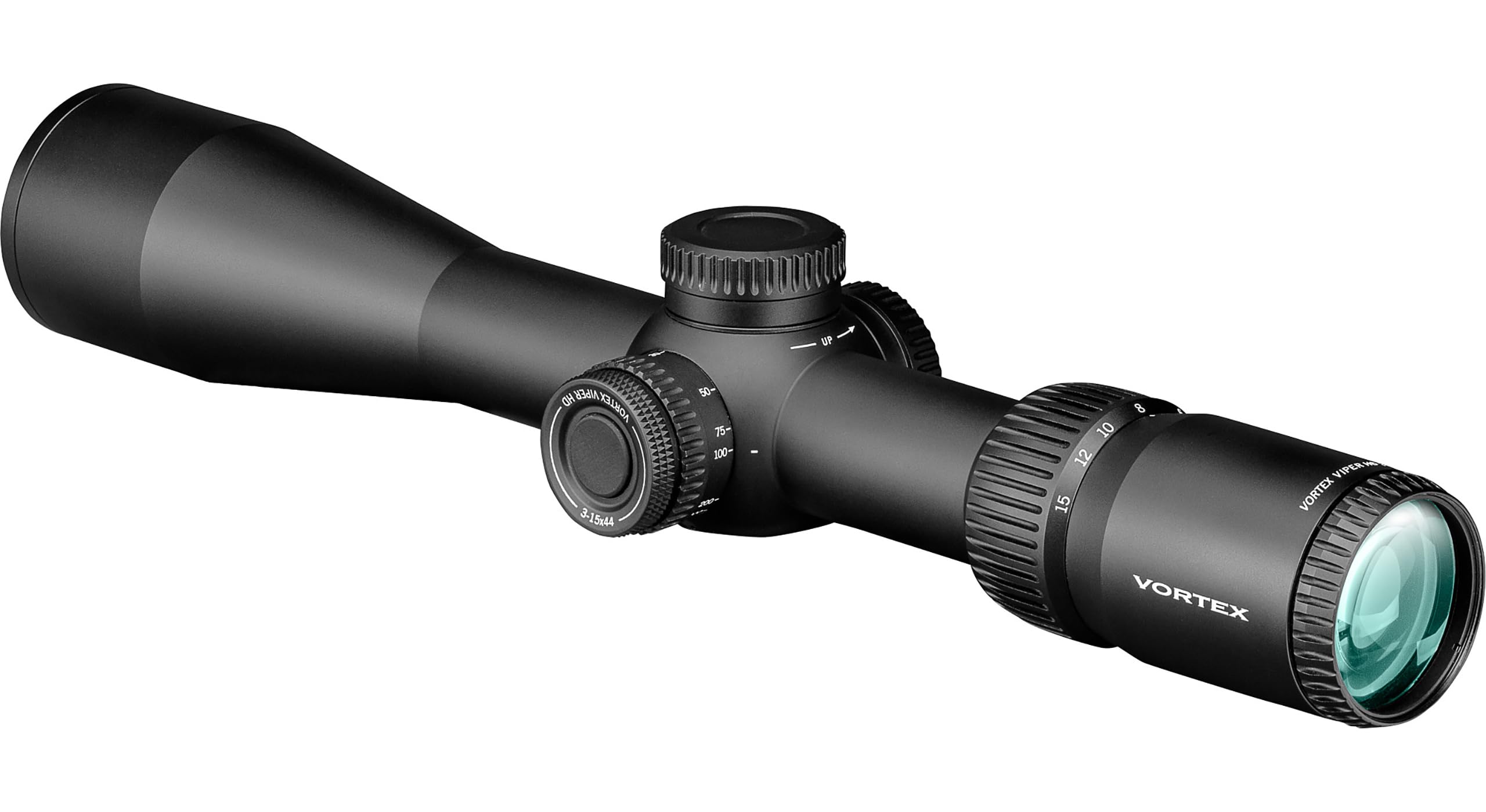 Vortex Viper HD 3-15x44 HD optical system shows sharp detail and color fidelity.