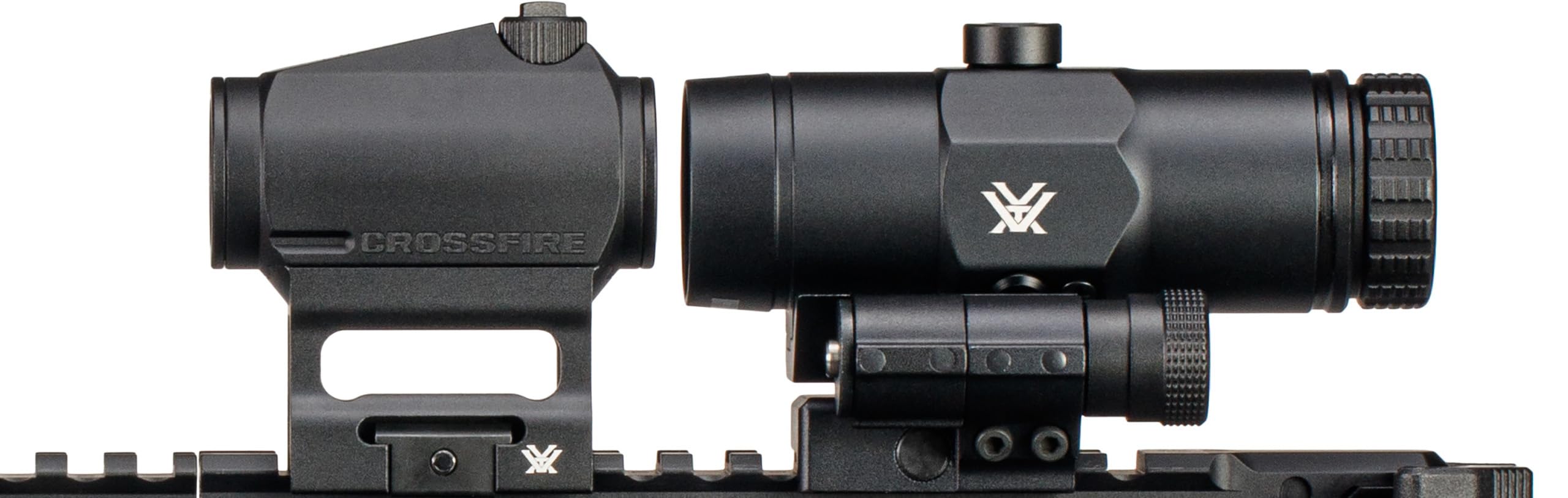 Vortex VMX-3T co-witness-height options allow flexible mounting.