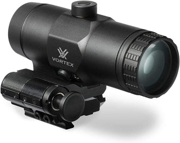 Vortex VMX-3T magnifier 3x enhances target acquisition at range.